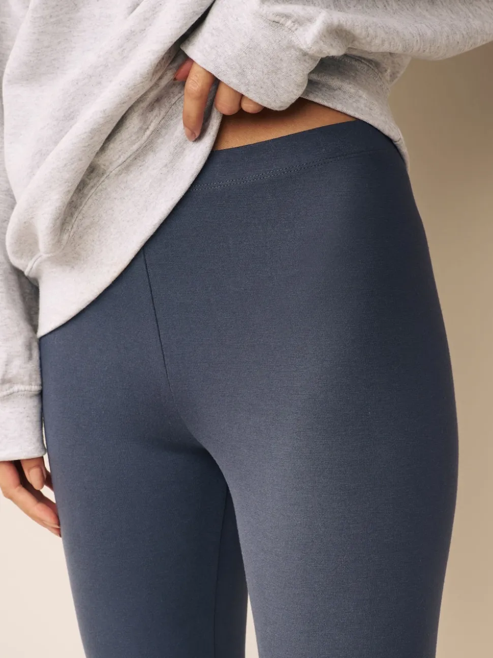 Leisteen grijs - Lange legging