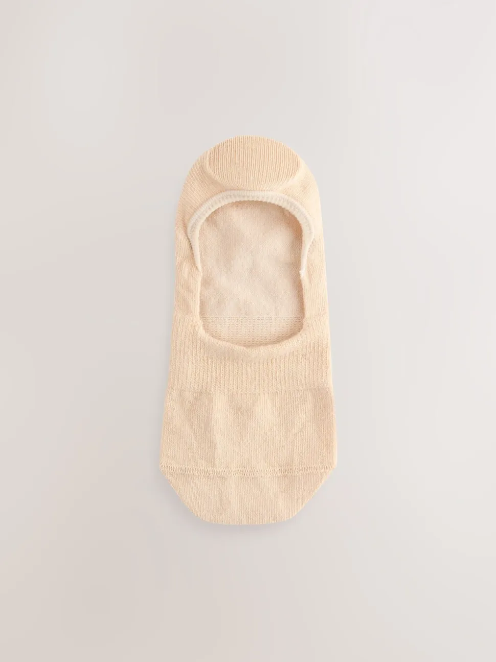 Licht beige - 5 Paar footsies