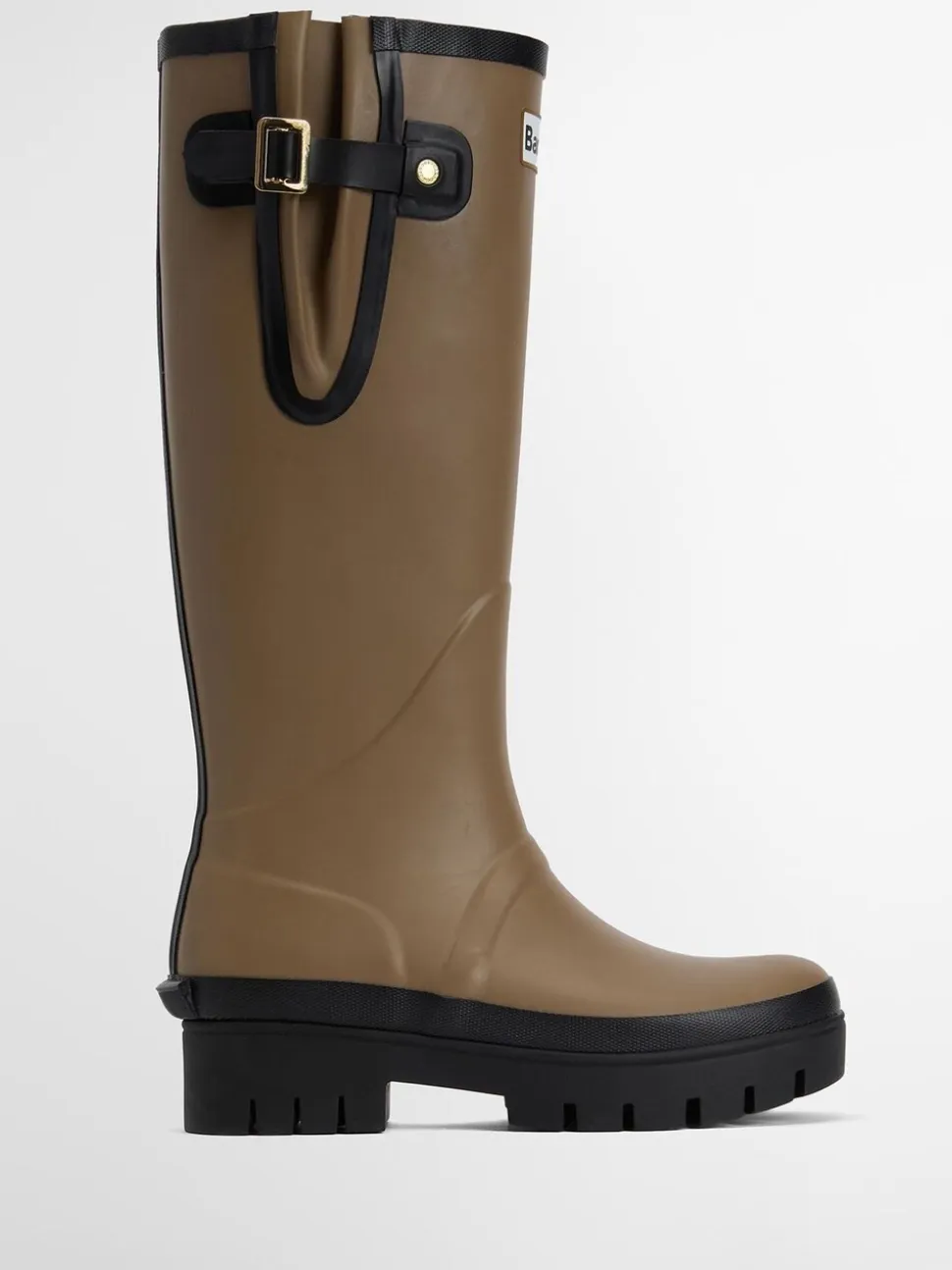 Licht beige - Barbour® Leighton Tall Wellington Boots