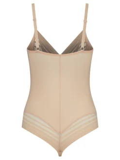 Licht beige - Bye Bra - Powermesh stringbody
