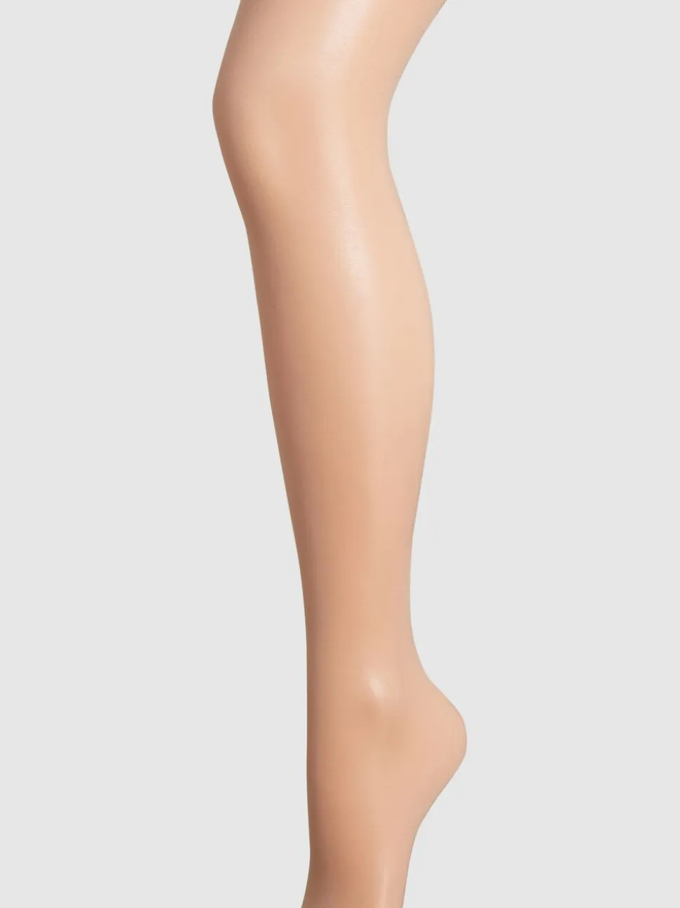 Licht beige - Matte vormende panty van buik tot dijbenen