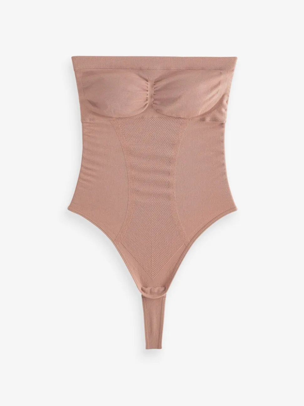 Licht beige - Naadloze stevige buikcorrectie bandeau body