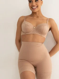 Licht beige - Pour Moi Effortless Tummy Control Thigh Slimmer Shapewear