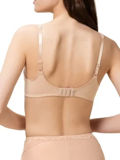 Licht beige - Triumph - Modern zachte katoenen beha zonder beugel