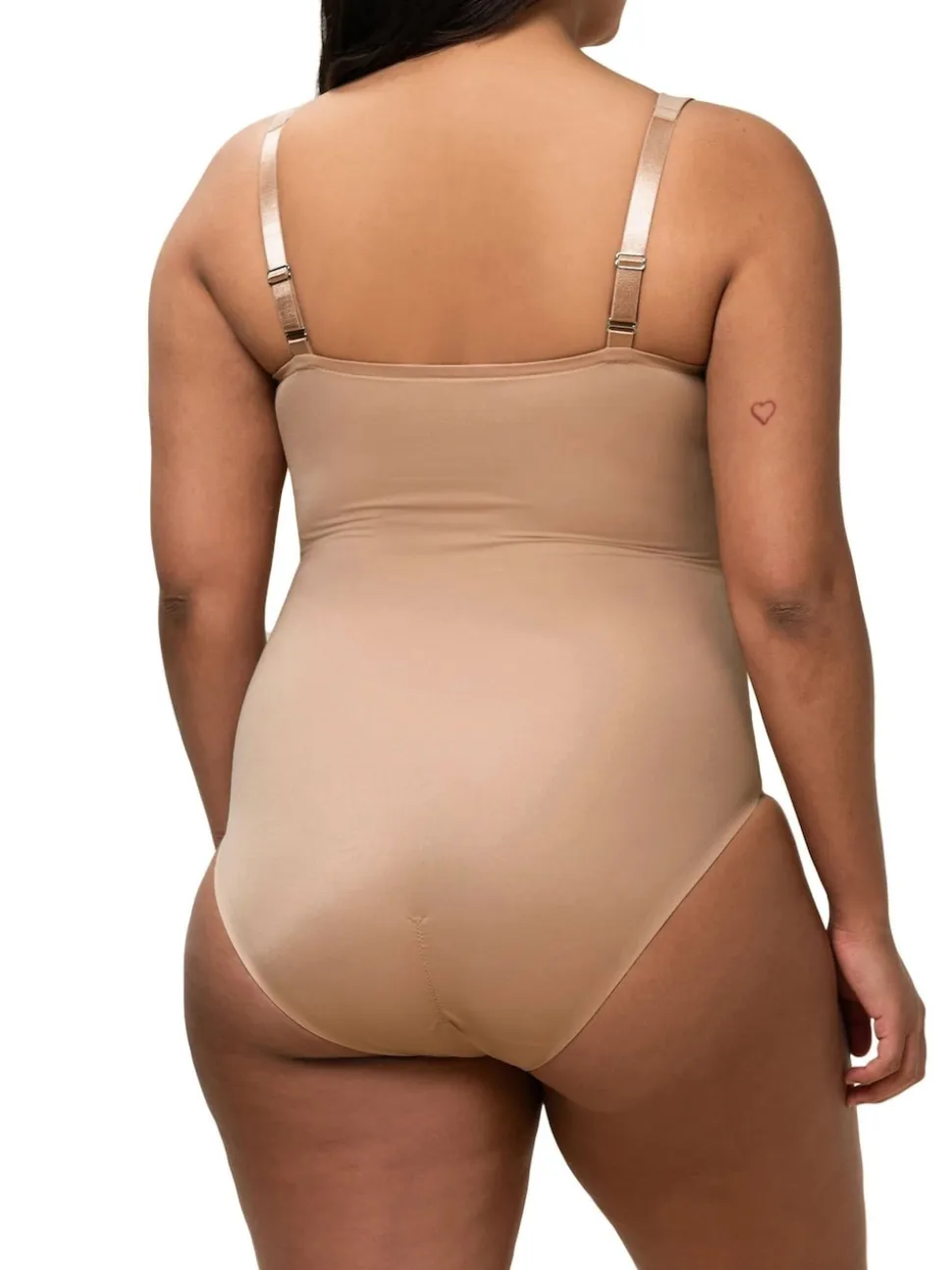 Licht beige - Triumph - True Shape Sensation - Vormgevende body met beugel