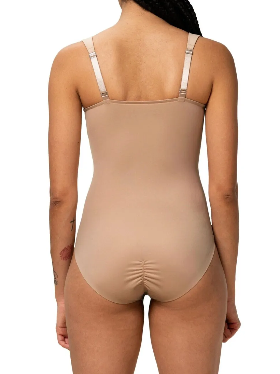 Licht beige - Triumph - True Shape Sensation - Vormgevende body met beugel