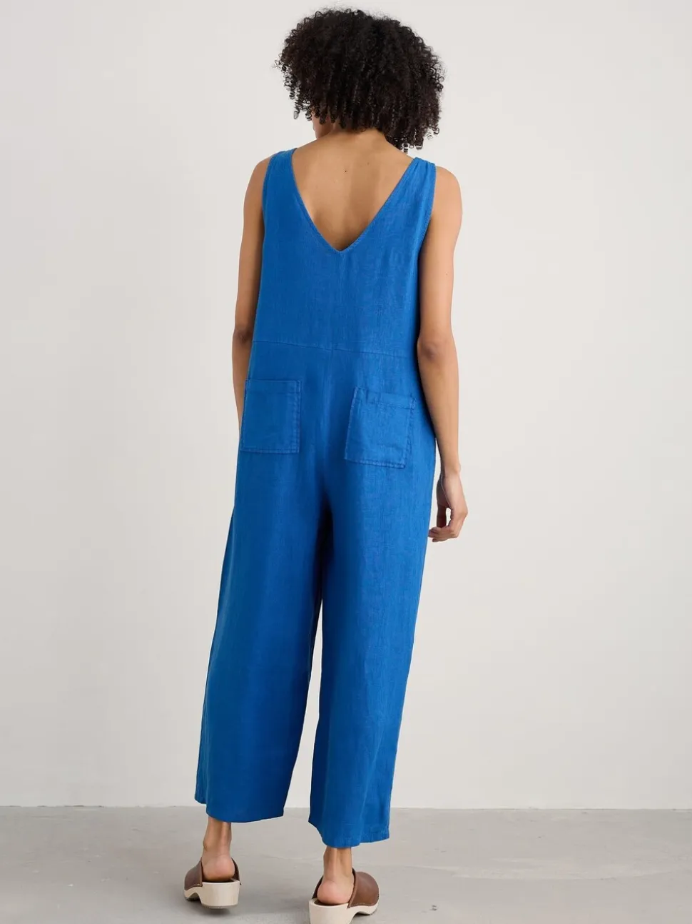 Lichtblauw - Seasalt Cornwall - Salt Air - 100% linnen jumpsuit