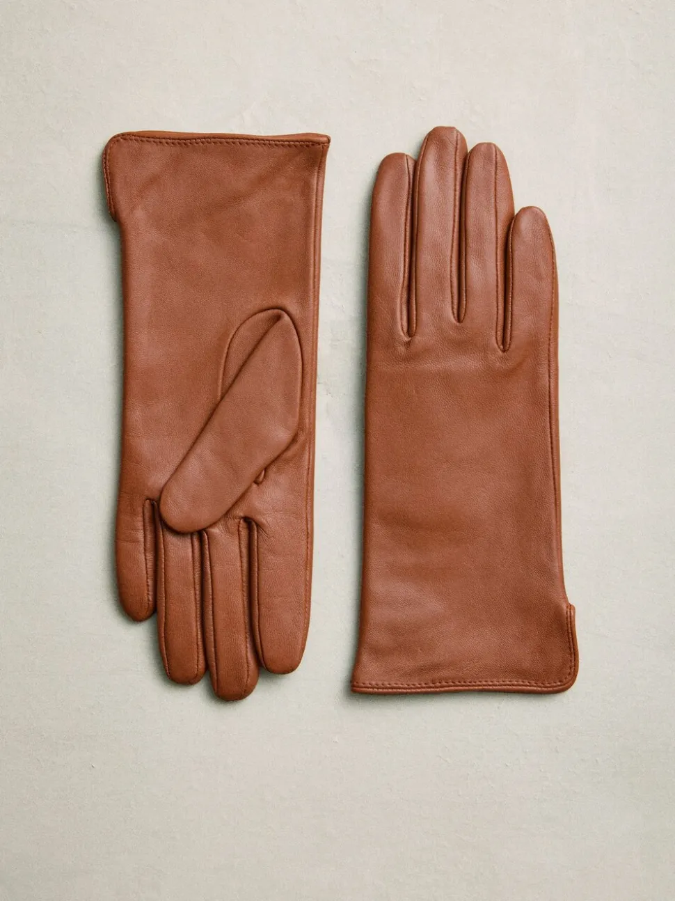Lichtbruin - Leren handschoenen