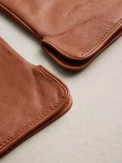 Lichtbruin - Leren handschoenen