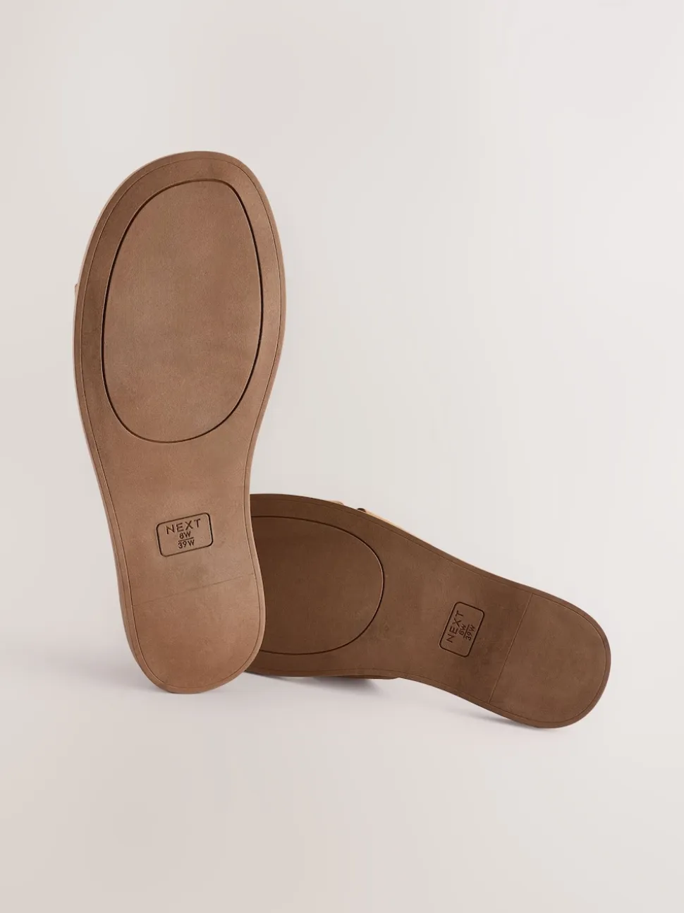 Lichtbruin - Slotted Muilsandalen
