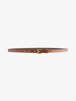 Lichtbruin - Smalle leren riem