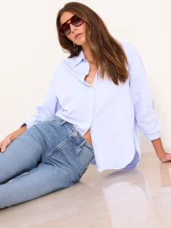 Lichte wassing blauw - Lipsy Wide Leg Jeans