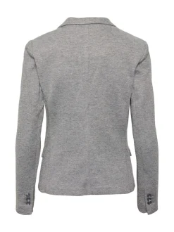 Lichtgrijs - Vero Moda blazer met aansluitende pasvorm