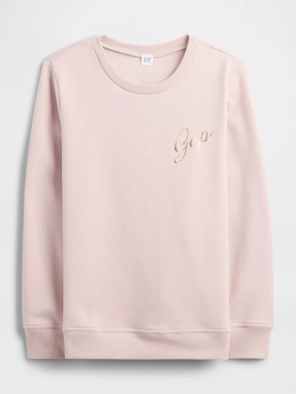 Lichtroze - Gap - Relaxed sweatshirt met logo