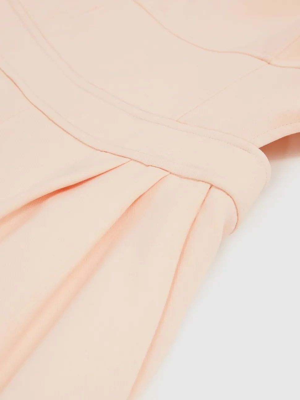 Lichtroze - Reiss Dion Wide-Leg Cut-Out Jumpsuit