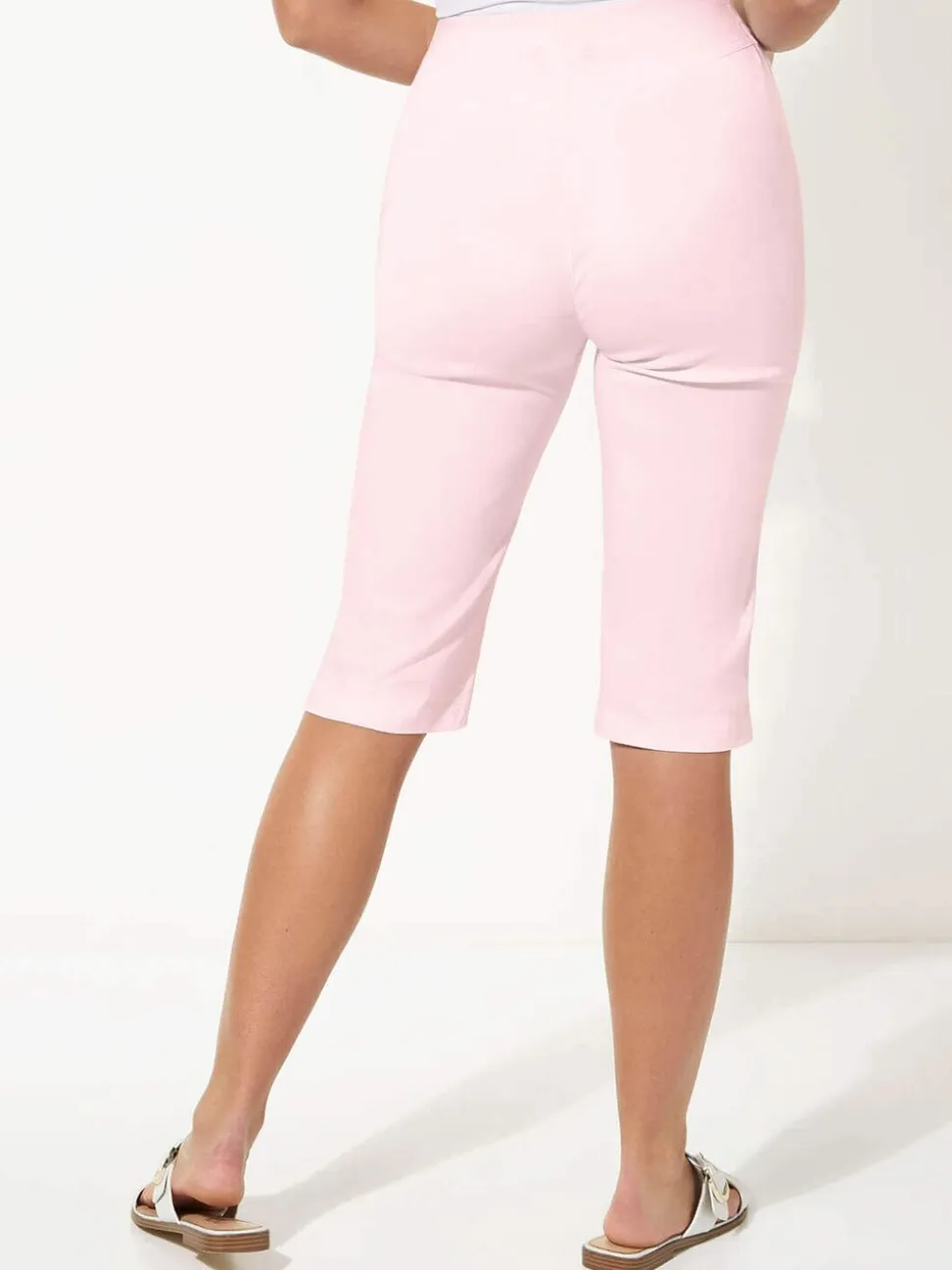Lichtroze - Roman - Knielange stretchshort