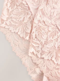 Lichtroze - Ultimate Comfort kanten slip verpakking van 2