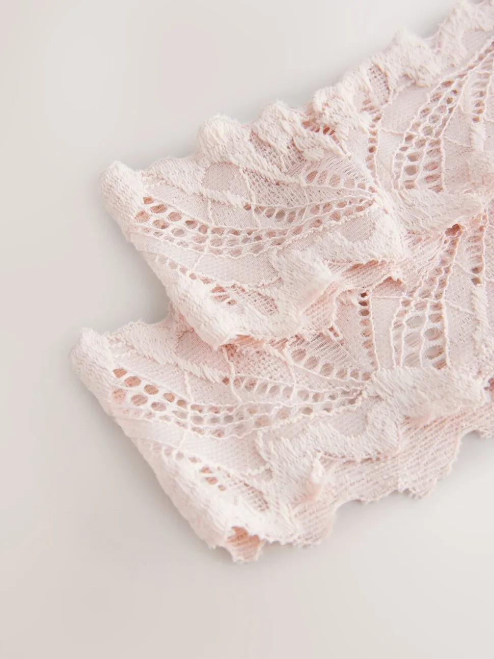 Lichtroze - Ultimate Comfort kanten slip verpakking van 2