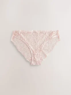 Lichtroze - Ultimate Comfort kanten slip verpakking van 2