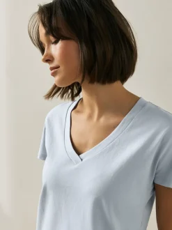Lila paarse palm - Pyjama met korte mouwen