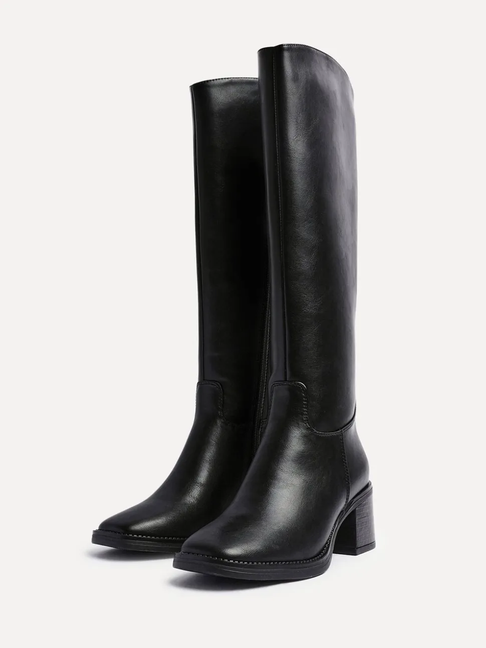 Linzi Brandy Block Heel High Leg Boots