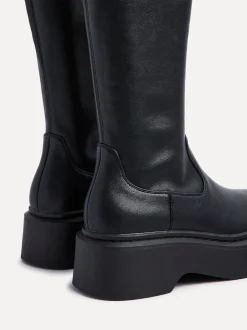 Linzi Bruna Platform High Leg Stretch Boots
