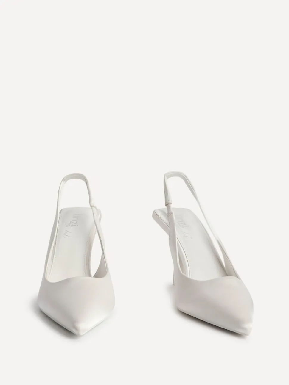 Linzi Matched Bruidsschoenen met Slingback en Hak