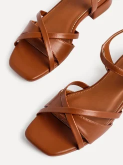 Linzi Zenna sandalen met bandjes en mini hak
