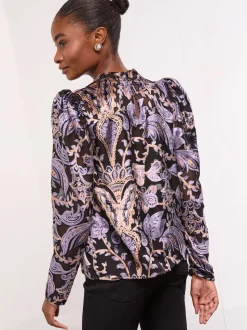 Lipsy - Hoogsluitende blouse