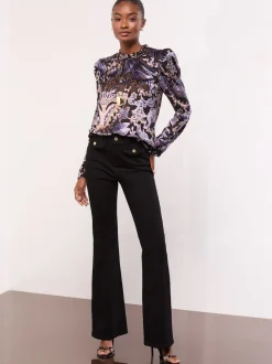 Lipsy - Hoogsluitende blouse