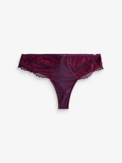 Lipsy Geo Lace Knickers