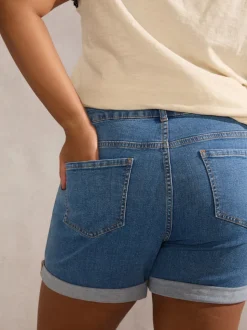 Live Unlimited - Curve - Denim short