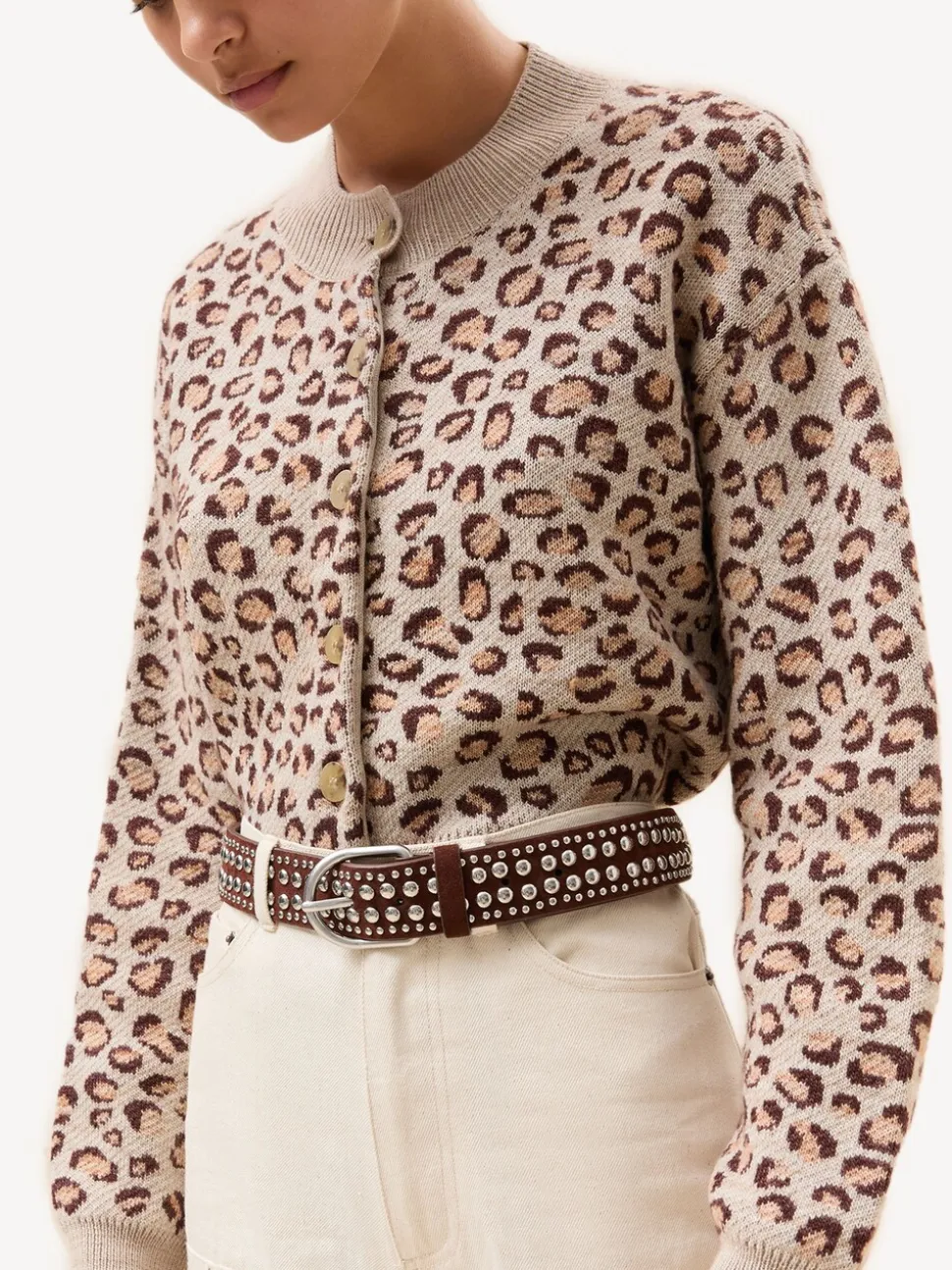 Loeffler Randall Isaac Studded Belt