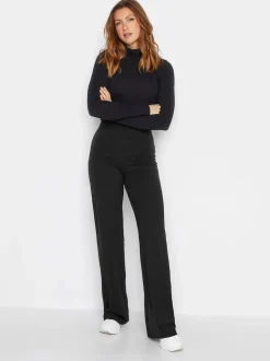 Long Tall Sally - Jersey yogabroek met wijde pijpen