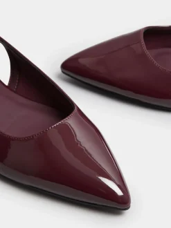 Long Tall Sally - Platte schoenen met hielbandje