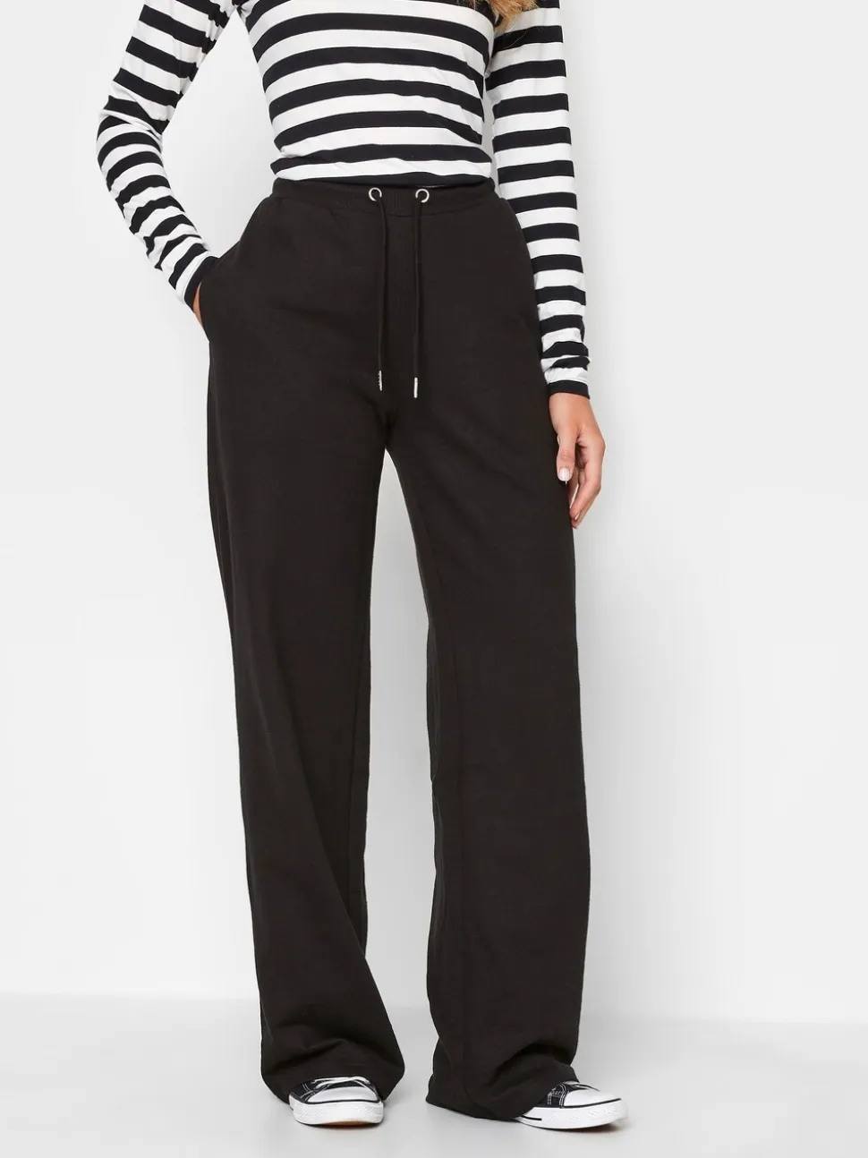 Long Tall Sally joggingbroek met wijde pijpen 2 stuks
