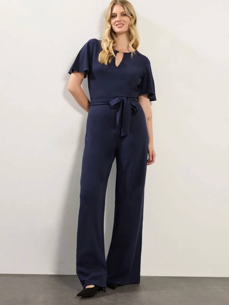 Long Tall Sally Keyhole Jumpsuit