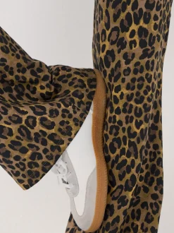 Long Tall Sally Leopard Flared Leggings