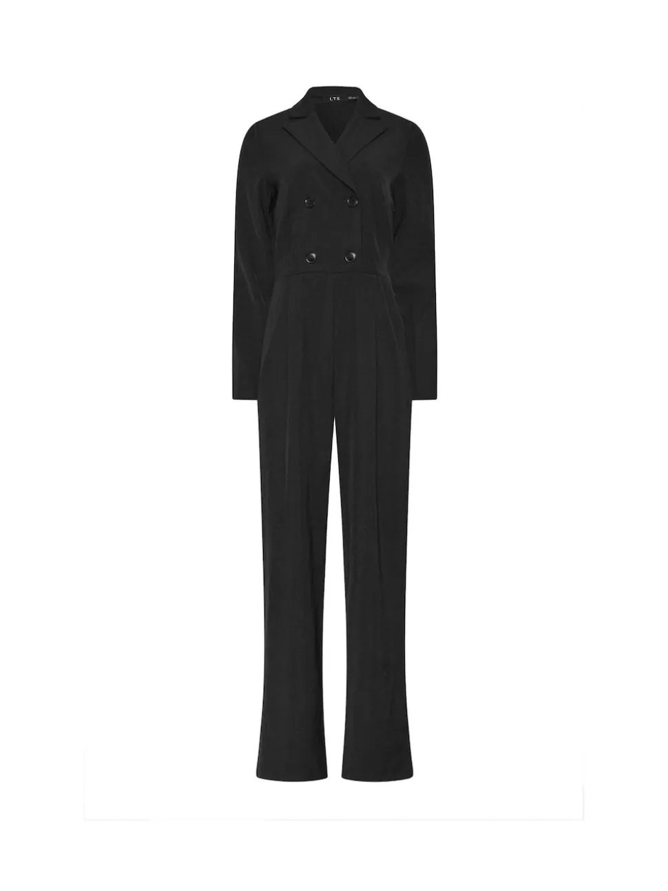 Long Tall Sally Long Sleeve Collar Jumpsuit