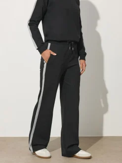 Long Tall Sally Metallic Stripe Wide Leg Joggers