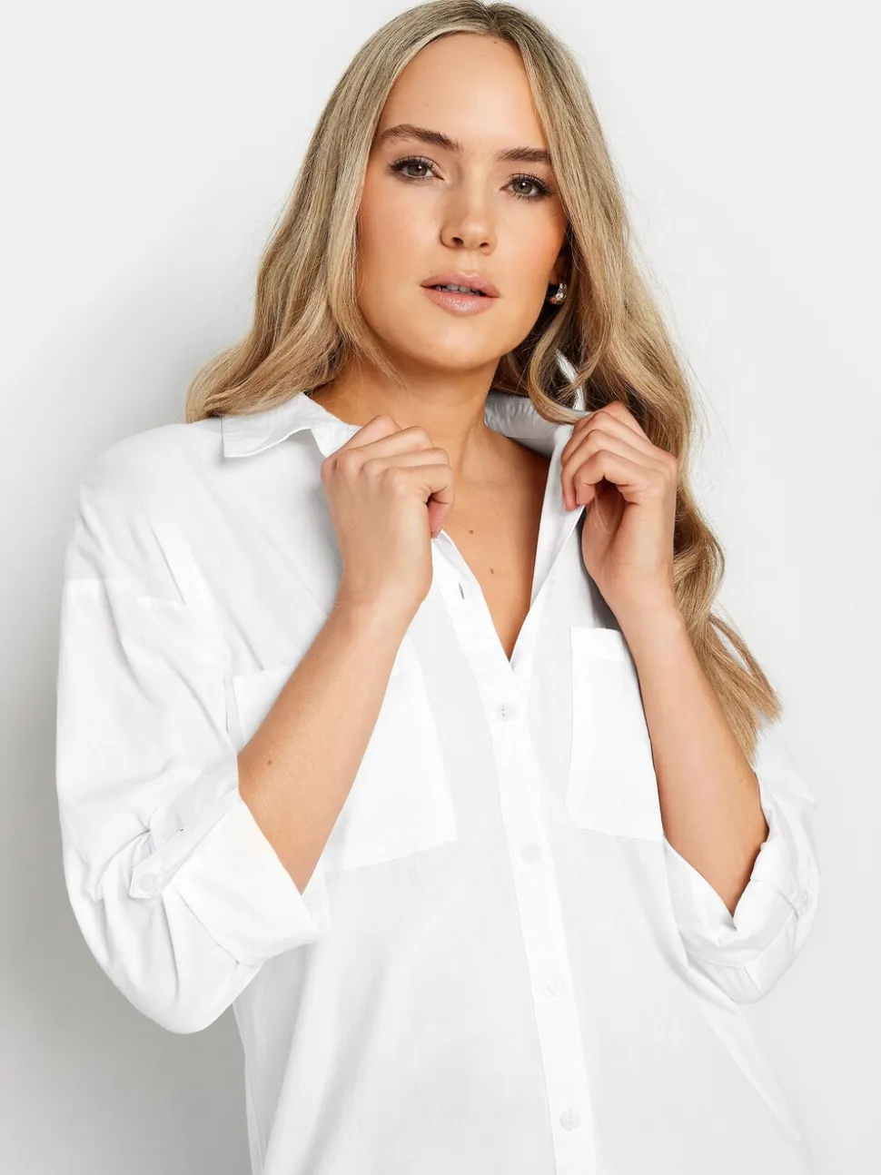 Long Tall Sally Oversized 100% Cotton Shirt