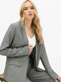 Long Tall Sally Pinstripe Blazer
