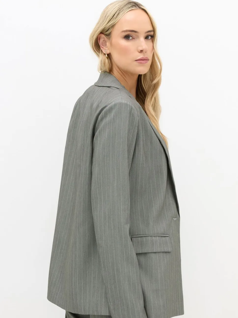 Long Tall Sally Pinstripe Blazer