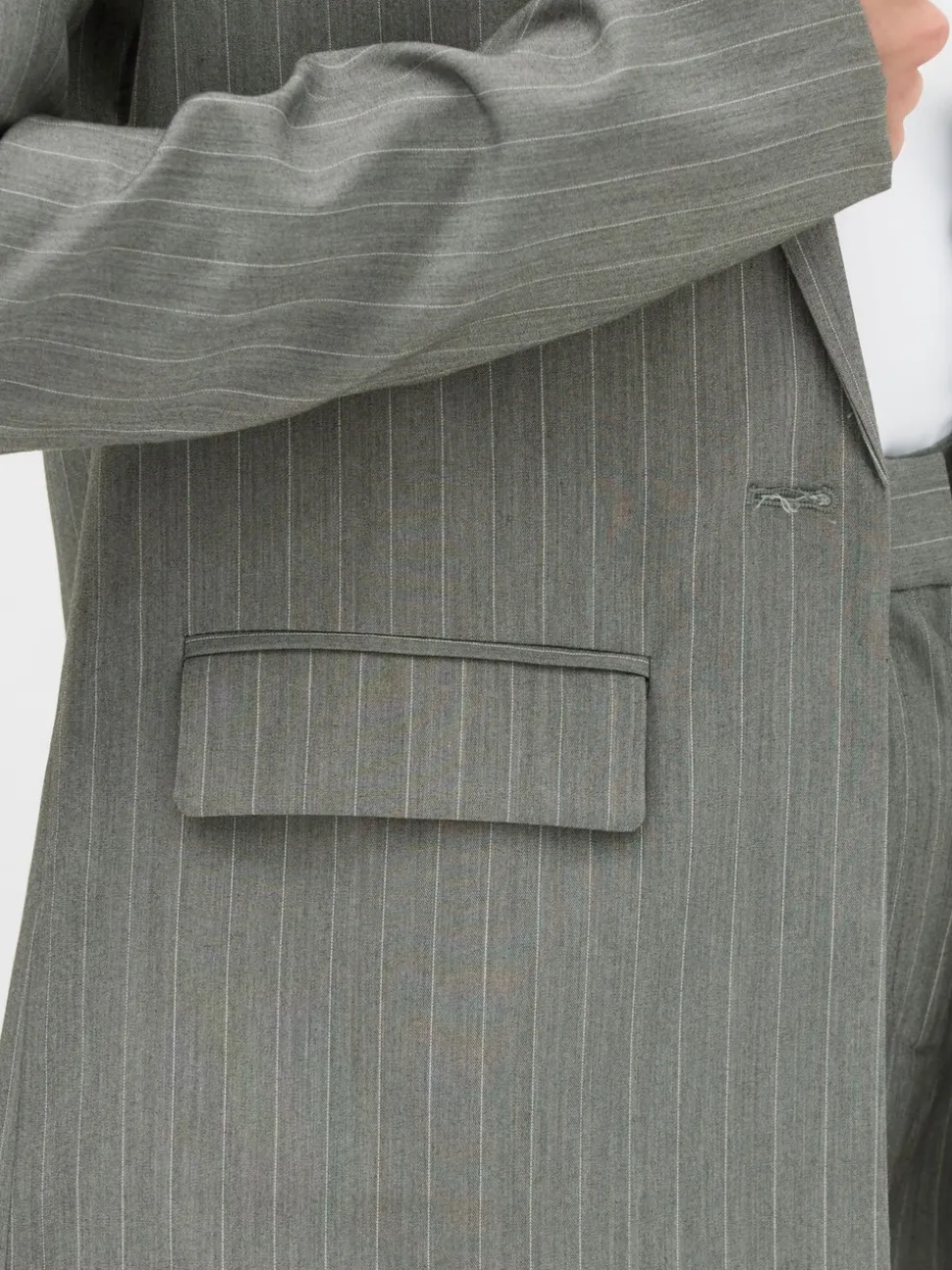 Long Tall Sally Pinstripe Blazer