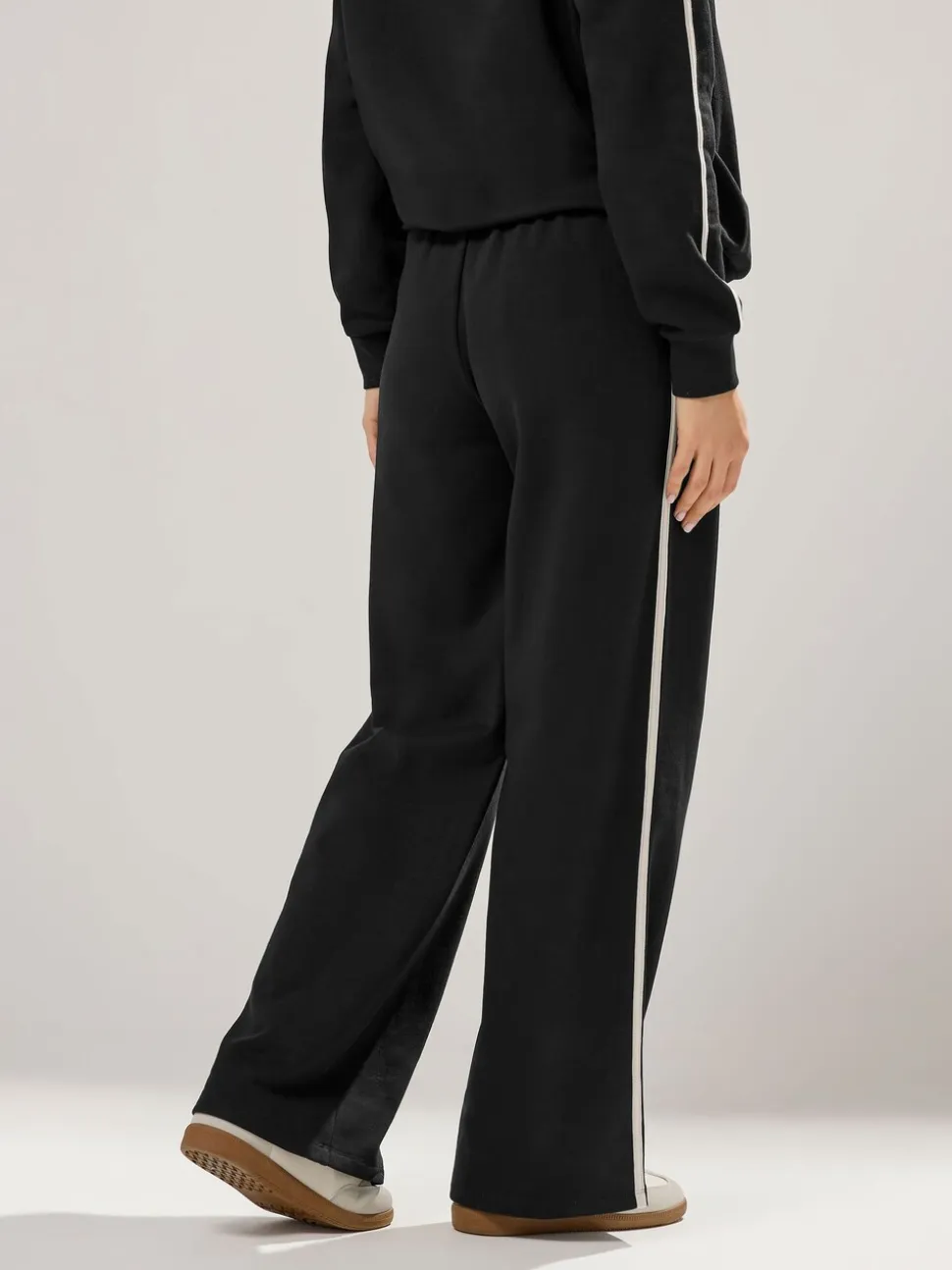 Long Tall Sally Piped Wide Leg Joggers