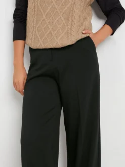 Long Tall Sally Premium ponté broek met wijde pijpen