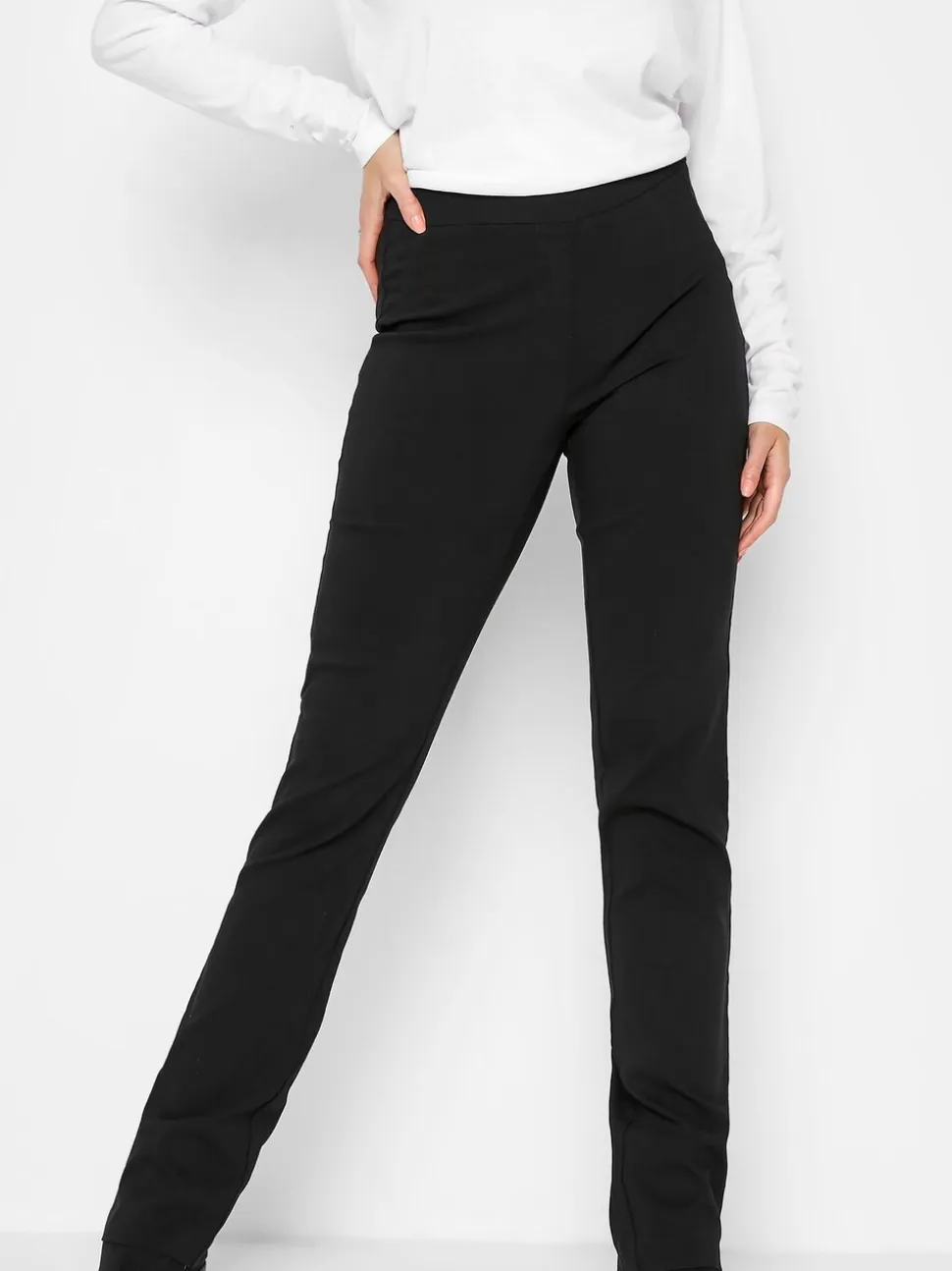 Long Tall Sally stretchbroek met rechte pijpen
