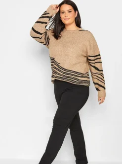 Long Tall Sally stretchbroek met rechte pijpen