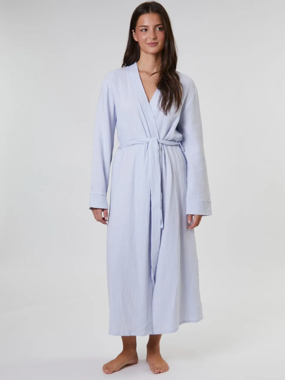 Loungeable Waffle 100% Cotton Robe