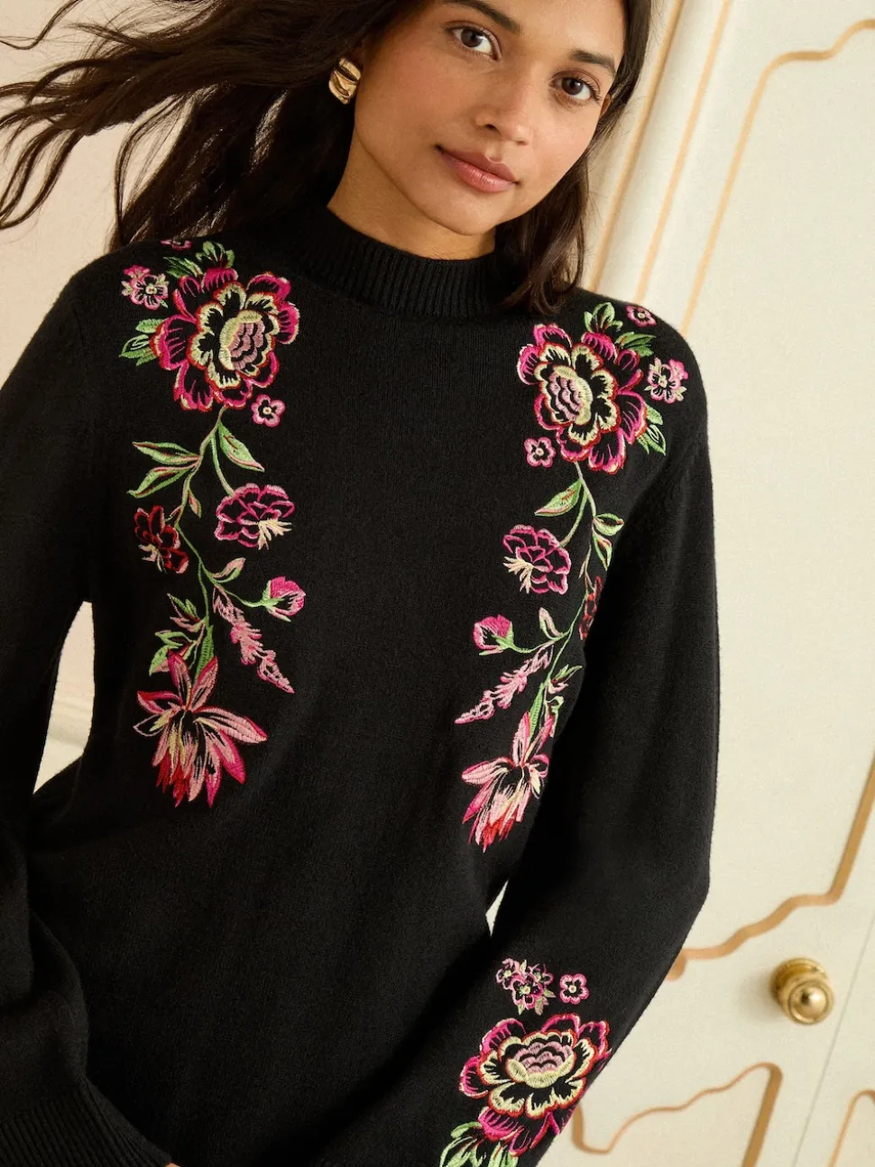 Love & Roses - Behaaglijke trui-jurk